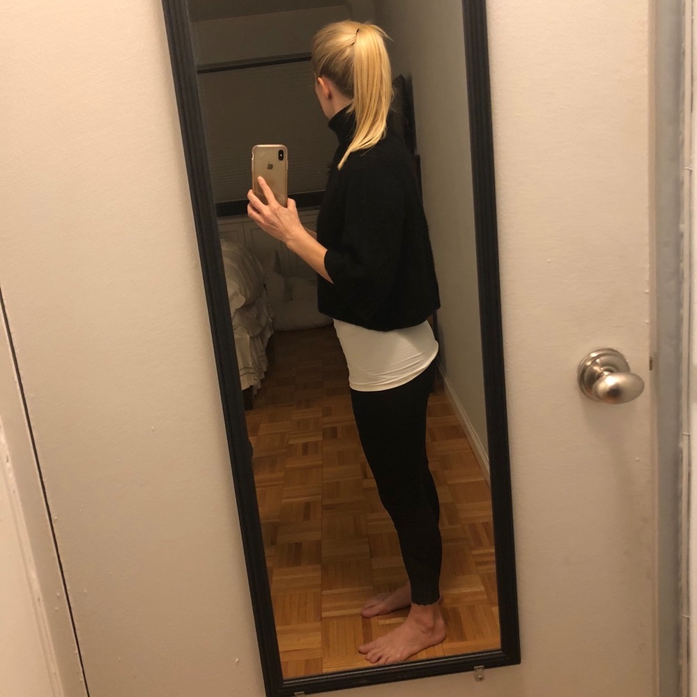 Cropped wool Calvin Klein sweater